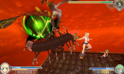 3DS「閃乱カグラ2 -真紅-」声優陣によるボイスメッセージ＆サンプルボイス第5弾は雲雀と春花―強敵として登場する巨大妖魔との戦闘も紹介！の画像9