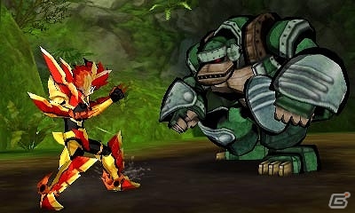 3DS「ガイストクラッシャーゴッド」アクションの肝となるフォームチェンジシステムと主人公「白銀レッカ」のストーリーを公開！の画像1