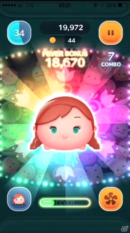 iOS/Android「LINE：ディズニー ツムツム」映画「アナと雪の女王」からアナ＆エルサの新ツムが登場―エルサをマイツムにするとBGMが「Let It Go」に！の画像1