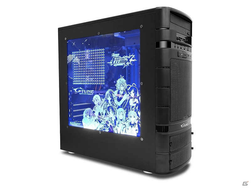 G-Tune、2D格闘ゲーム「電撃文庫 FIGHTING CLIMAX」デザインサイドパネルのカスタマイズサービスを開始―経年劣化の少ないレーザー刻印仕様の画像2