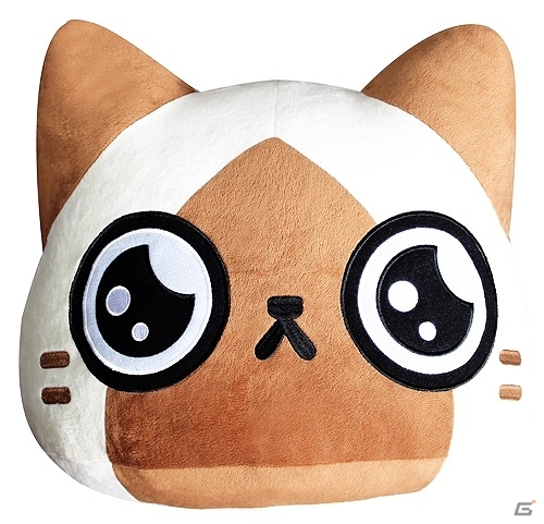 新作アイルーグッズ「AIROU 丸型フェイスクッション part.3」が7月下旬より全国のアミューズメント施設にて投入開始の画像1