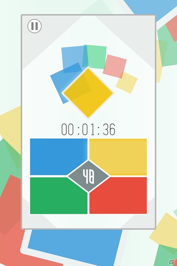 iOS/Android「Tiles50」が配信―カラフルなタイルをタッチしていくカジュアルゲームの画像1