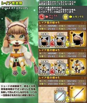 イベントに参加で「TOX」キャラの装備をゲット！iOS/Android「リトルテイルストーリー」にて「テイルズ オブ エクシリア」コラボが実施の画像7