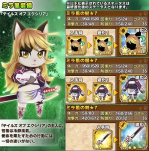 イベントに参加で「TOX」キャラの装備をゲット！iOS/Android「リトルテイルストーリー」にて「テイルズ オブ エクシリア」コラボが実施の画像9