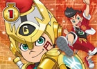 TVアニメ「ヒーローバンク」DVD第1巻が8月27日に発売―封入特典はAC「ヒーローバンク アーケード」で使えるオリジナルデザインの限定レアカード！