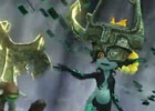 Wii U「ゼルダ無双」キャラクターアクション動画第7弾「ミドナ（呪具）」が公開―髪の毛攻撃の掴んで投げて＆「フックショット」の実用法も