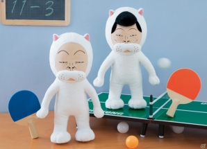 「行け！稲中卓球部」前野＆井沢のBIGぬいぐるみなどがアミューズメント景品として7月上旬より展開の画像1