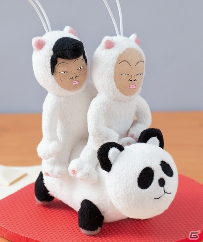 「行け！稲中卓球部」前野＆井沢のBIGぬいぐるみなどがアミューズメント景品として7月上旬より展開の画像3