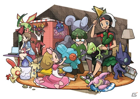 3DS「ポケットモンスター オメガルビー・アルファサファイア」自分だけのこだわり空間を世界中のプレイヤーと共有できる「スーパーひみつきち」を紹介！の画像1