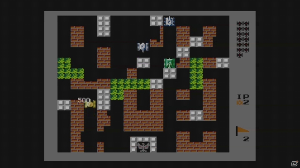 司令部を守りながら敵戦車を破壊する戦略的シューティング！Wii U バーチャルコンソール「バトルシティー」が配信の画像2