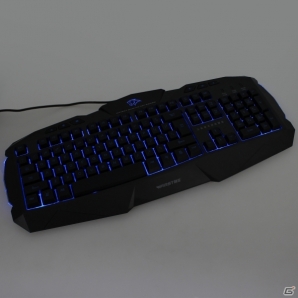 上海問屋、ブルー・レッド・パープルの3色に光るLEDが魅力！「バックライト内蔵 ゲーミングキーボード」を販売の画像4