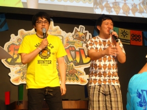 アメリカザリガニがゲストで登場―「モンスターハンター4G」のマルチプレイが披露されたファン向けイベント「狩ーリバル」のステージイベントをレポートの画像15