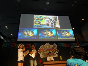 アメリカザリガニがゲストで登場―「モンスターハンター4G」のマルチプレイが披露されたファン向けイベント「狩ーリバル」のステージイベントをレポートの画像9