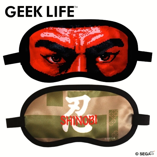 セガの名作「SHINOBI 忍」より「快眠の術（アイマスク）」が発売！の画像1