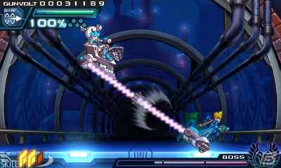 3DS「蒼き雷霆 ガンヴォルト」配信日が8月20日に決定！新たに判明した4人のボスキャラクターを紹介の画像3