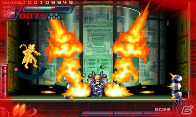 3DS「蒼き雷霆 ガンヴォルト」配信日が8月20日に決定！新たに判明した4人のボスキャラクターを紹介の画像31