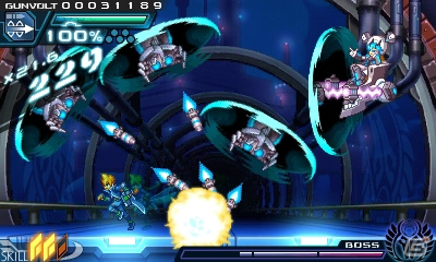 3DS「蒼き雷霆 ガンヴォルト」配信日が8月20日に決定！新たに判明した4人のボスキャラクターを紹介の画像5