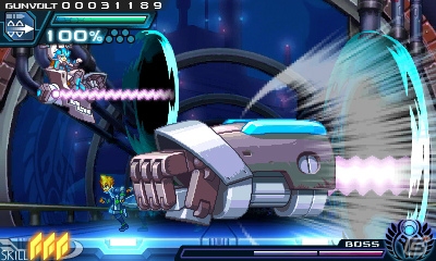 3DS「蒼き雷霆 ガンヴォルト」配信日が8月20日に決定！新たに判明した4人のボスキャラクターを紹介の画像6