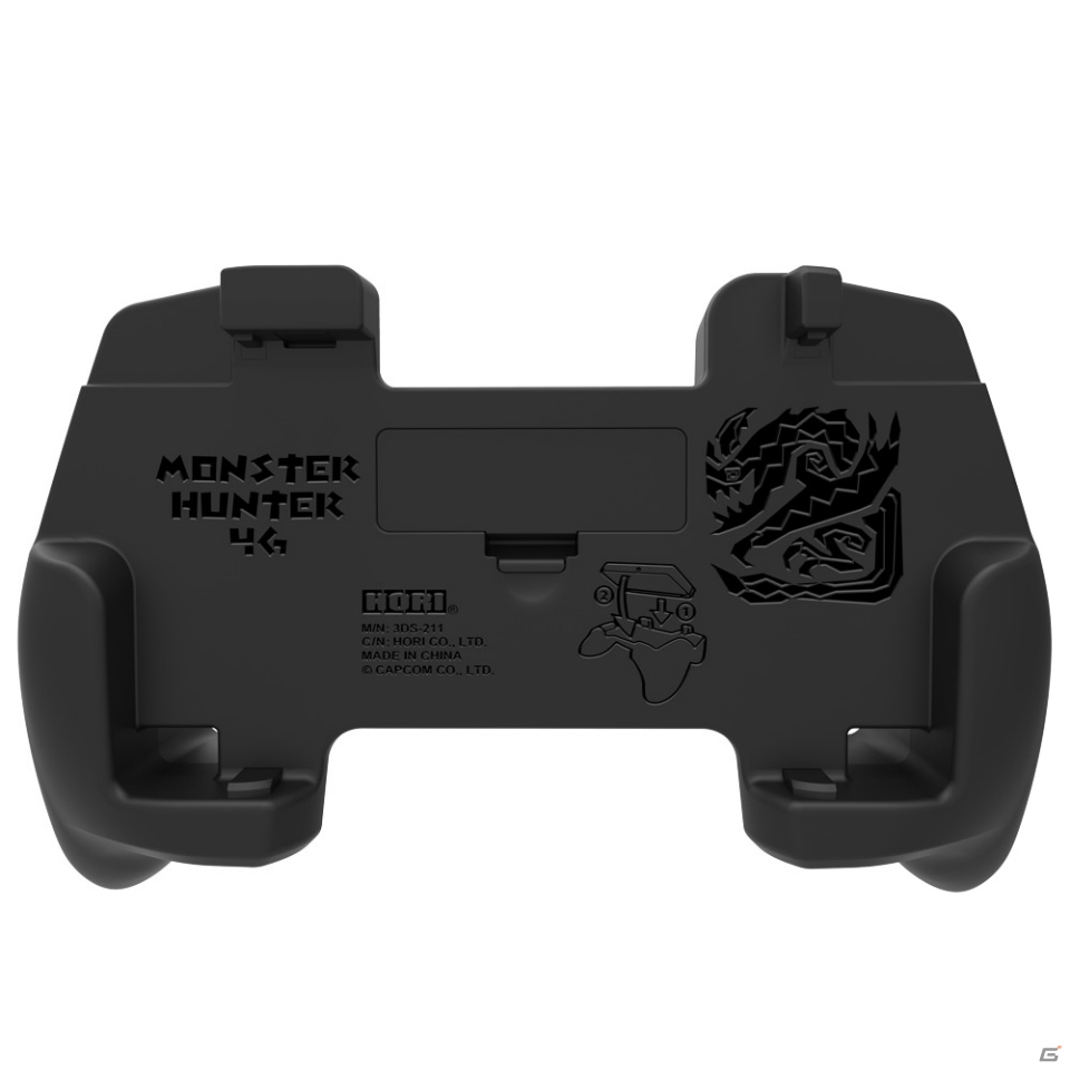 新モンスター「セルレギオス」をあしらった「モンスターハンター4G」対応のニンテンドー3DS LL/3DS拡張スライドパッド＆アクセサリーセットがソフトと同日に発売の画像5