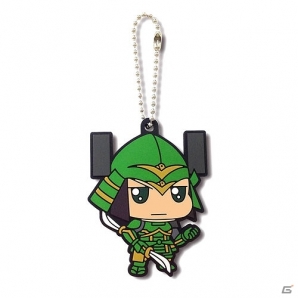 戦国BASARA4」の武将たちがかわいいディフォルメイラストのラバー