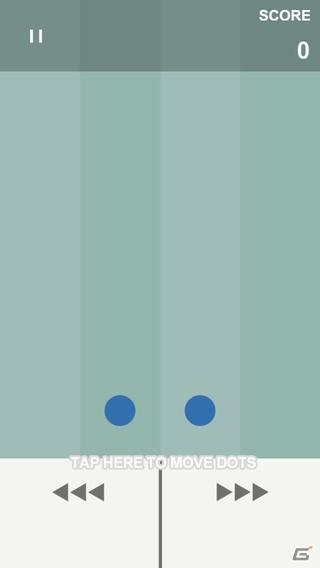 2つのボールをコントロールし四角形をよけて進むゲーム―iOS/Android「The Twin Balls」が配信開始の画像2