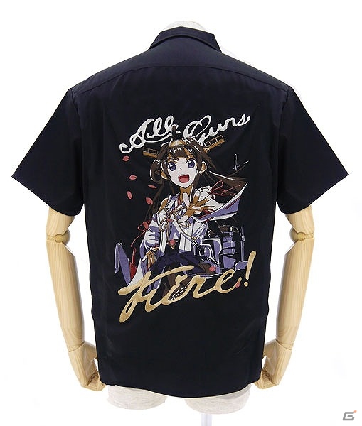 「艦隊これくしょん -艦これ-」天津風＆金剛改二の刺繍ワークシャツや翔鶴・榛名・響などの大破Ver.ネクタイがコミックマーケット86にて限定販売の画像1
