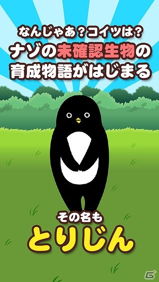 謎の生物とりじんを育てよう！iOS/Android「とりじん-ナゾの未確認生物」が配信の画像1