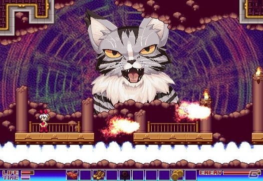 可愛い猫耳バニーさんが暴れ回る！PC向け2D探索アクション「チェルシーさんは7の魔神をブッ殺さねばならない。」が配信の画像4