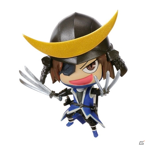 トレーディングフィギュア「まめ戦国BASARA“ぷらす”」が7月下旬に発売―伊達＆石田のBASARA3第弐衣装バージョンを含む全9種がラインナップの画像2