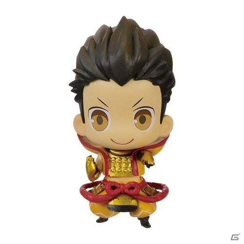 トレーディングフィギュア「まめ戦国BASARA“ぷらす”」が7月下旬に発売―伊達＆石田のBASARA3第弐衣装バージョンを含む全9種がラインナップの画像6