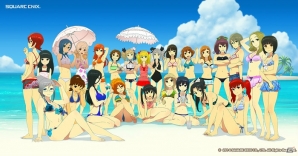 iOS/Android「スクールガールストライカーズ」新コスチューム「プライベート水着」が登場―“戦う女の子”が水着に着替えたら！？の画像1