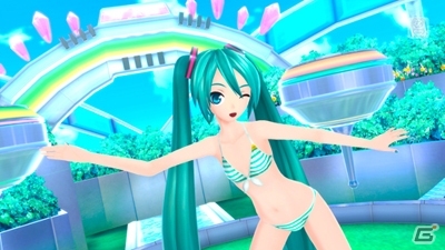PS3/PS Vita「初音ミク -Project DIVA- F 2nd」エクストラデータ第5弾が配信―夏にぴったりの「スイムウェア」モジュールと「スキン」2種類が登場の画像15