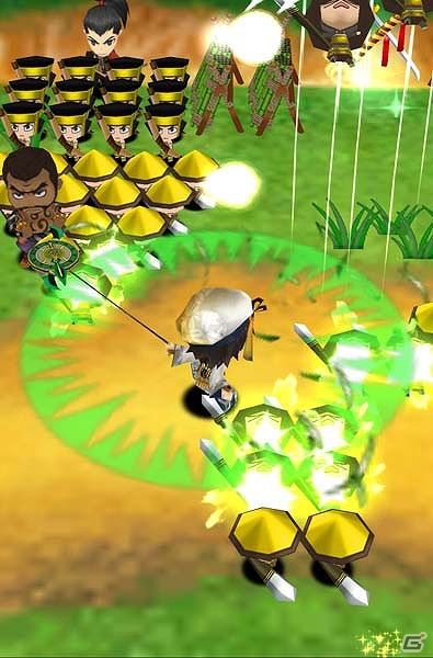 iOS/Android「戦国無双シュート」戦国無双4コスチュームの毛利元就が「無双がちゃ」に登場！竹中半兵衛・黒田官兵衛・織田信長も追加の画像6