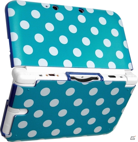 3DS LL用薄型カバー「CYBER・DESIGN COVER」に新ラインナップ―キュートなドット柄が魅力の2色が8月8日に発売の画像4