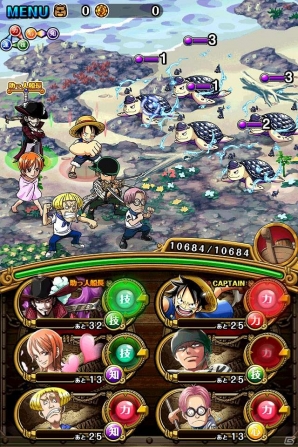 Ios Android One Piece トレジャークルーズ 真夏の冒険応援キャンペーン開催 お台場新大陸にてデカスマホの試遊台が出展 Gamer