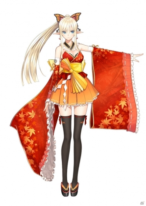 紅葉の羽衣