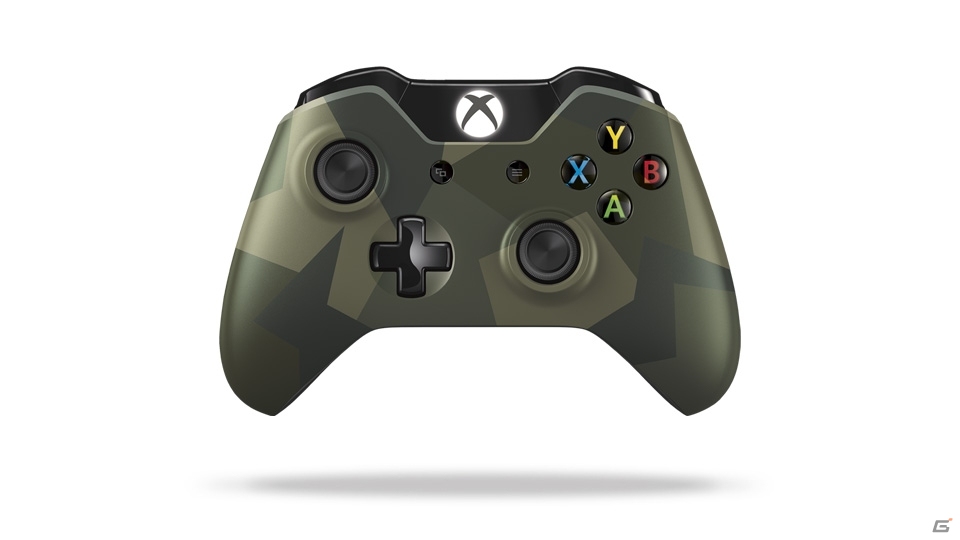 最新迷彩パターン“アームド フォーセス”デザインのXbox One用「ワイヤレス コントローラー」＆「ステレオ ヘッドセット」が発売決定の画像1