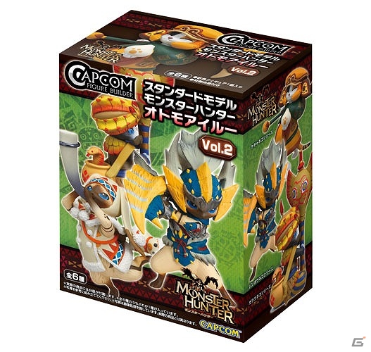 「カプコンフィギュアビルダー スタンダードモデル モンスターハンター」オトモアイルーシリーズの第2弾が発売の画像1