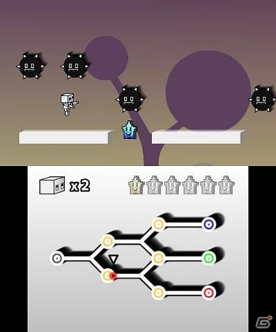シンプル操作にハマる！熱くなる！やりこみ度満載のアクションゲーム―3DS「CUBIT ワンボタン ランニング アクション」配信開始の画像2