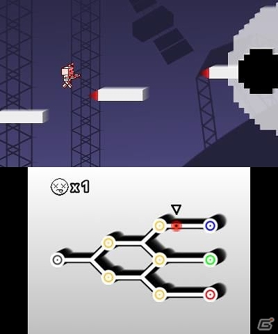 シンプル操作にハマる！熱くなる！やりこみ度満載のアクションゲーム―3DS「CUBIT ワンボタン ランニング アクション」配信開始の画像3