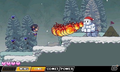 敵を蹴散らし事件の謎を究明しよう！3DS「魔神少女 -Chronicle 2D ACT-」が配信開始の画像11