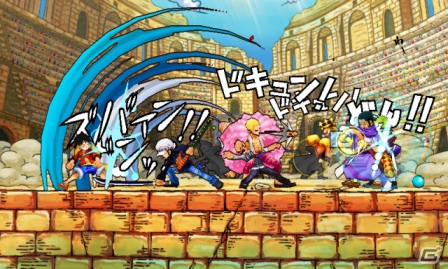 「グランドバトル！」「ギガントバトル！」シリーズの集大成となる3DS「ワンピース 超グランドバトル！X」が2014年冬に発売決定！の画像2