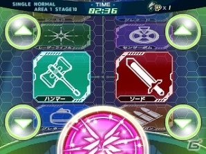7種の武器を使い分けて勝利を掴め！3DS「＠SIMPLE DLシリーズVol.32 THE バトルロボ～大共闘スクランブル～」が配信の画像4