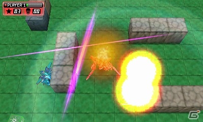 7種の武器を使い分けて勝利を掴め！3DS「＠SIMPLE DLシリーズVol.32 THE バトルロボ～大共闘スクランブル～」が配信の画像25