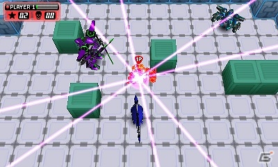 7種の武器を使い分けて勝利を掴め！3DS「＠SIMPLE DLシリーズVol.32 THE バトルロボ～大共闘スクランブル～」が配信の画像29