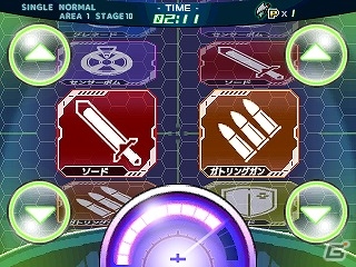 7種の武器を使い分けて勝利を掴め！3DS「＠SIMPLE DLシリーズVol.32 THE バトルロボ～大共闘スクランブル～」が配信の画像3