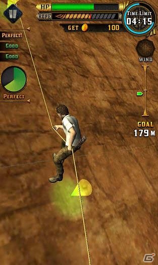 目指すは地下深くの黄金郷―iOS/Android「Vertical Cliff」が配信開始の画像2