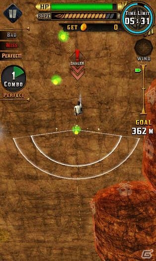 目指すは地下深くの黄金郷―iOS/Android「Vertical Cliff」が配信開始の画像3