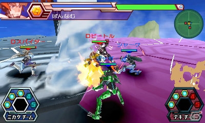 3DS「マジンボーン 時間と空間の魔神」魔神たちを操作してダイナミックな攻撃を繰りだそう！3DS版だけのオリジナルボーンファイターも紹介の画像14