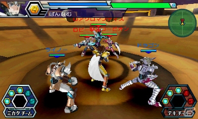 3DS「マジンボーン 時間と空間の魔神」魔神たちを操作してダイナミックな攻撃を繰りだそう！3DS版だけのオリジナルボーンファイターも紹介の画像8